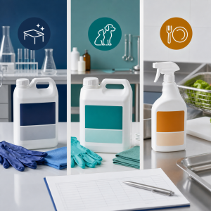 Produits désinfectants TP2, TP3 et TP4